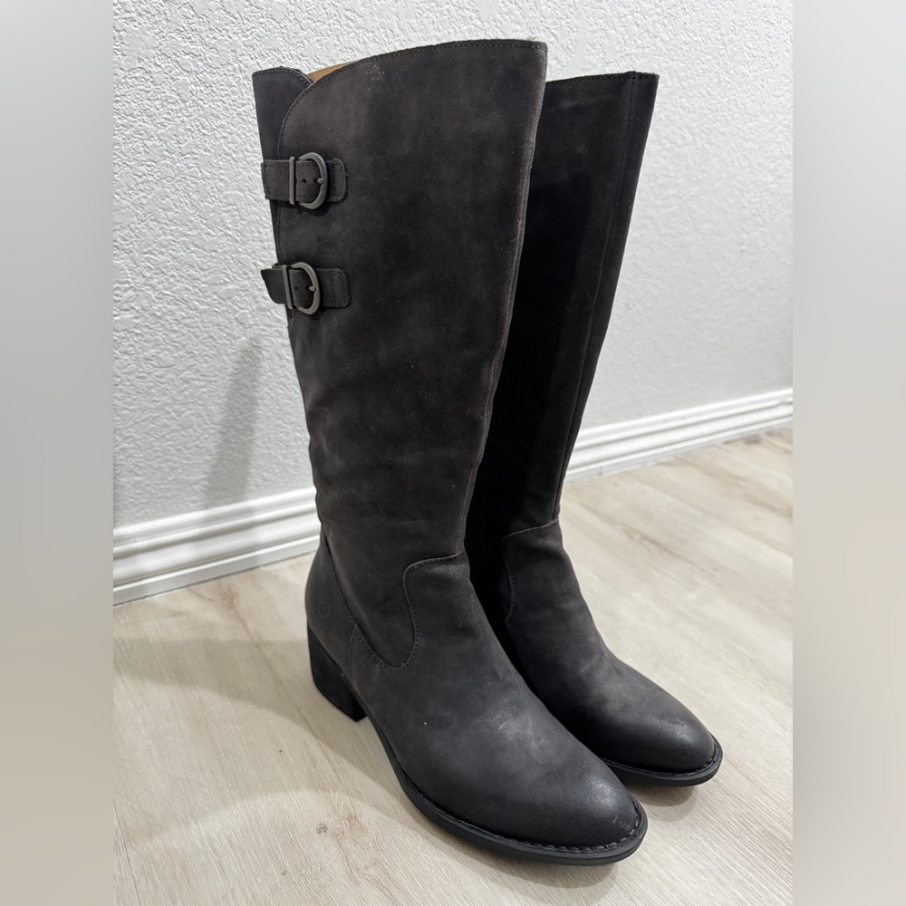 Børn Basil Buckled High Knee Boot